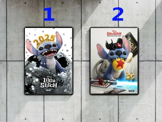 Custom Lilo & Stitch 2025 Premium Matte Vertical Poster
