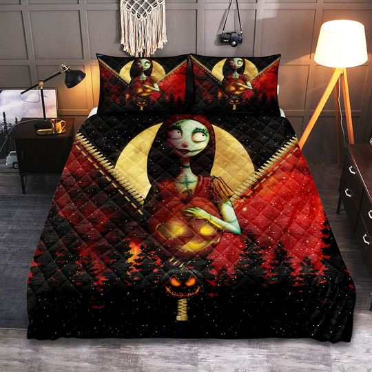Nightmare Before Christmas Sally Galaxy Bedding Set