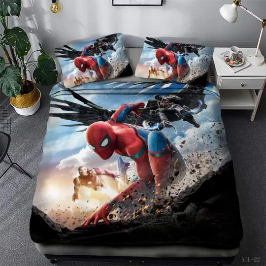 Super Spider-Man 3D Bedding Set