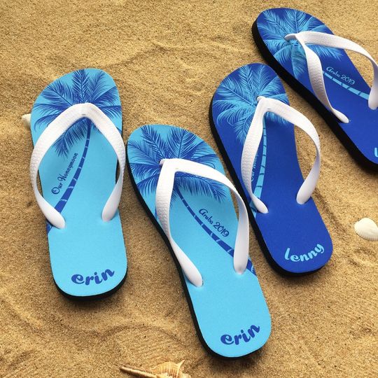 Flip flop for wedding guest, Flip flop for party, Bridesmaid Flip flops, Custom flip flops, Wedding flip flops