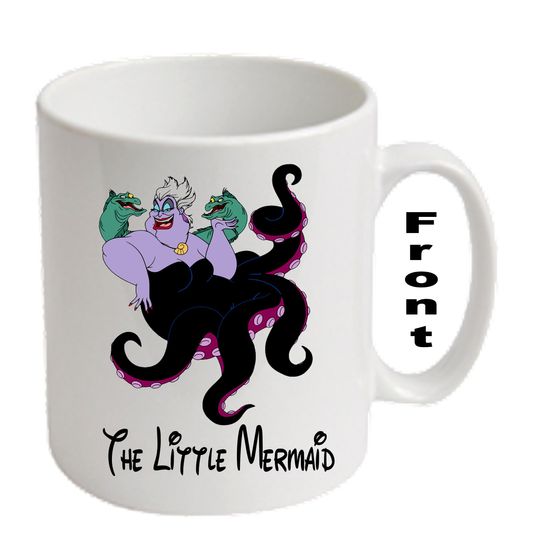 URSULA & EELS~ The Little Mermaid Mugs