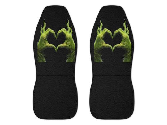 Discover Funny car seat covers, Witchy heart hands, birthday gift, auto Seat Covers