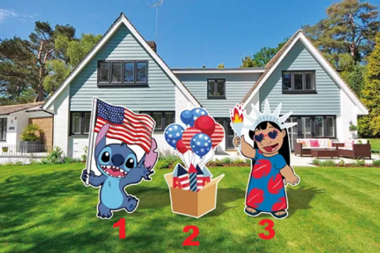 4th  of july party Independence Day Yard sign