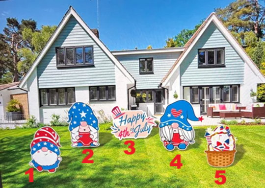 July 4 th celebration/Garden Decoration/Decoration indoor and Outside/Independence Day