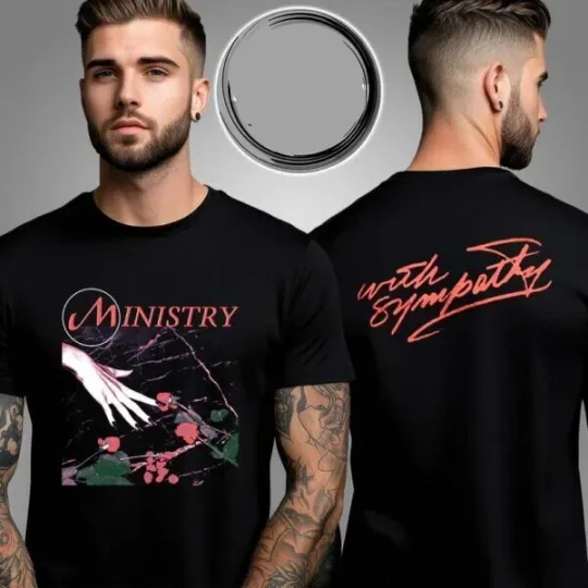 Ministry North America 2025 Tour With Sympathy Unisex Double Sided T-Shirt