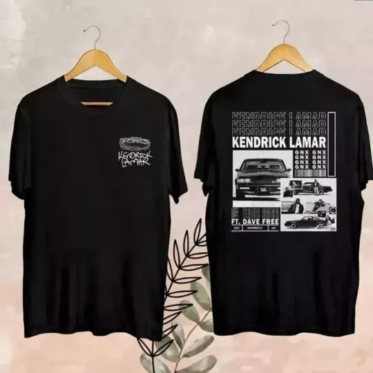 Kendrick Lamar 2025 Tour Double Sided Unisex T-Shirt