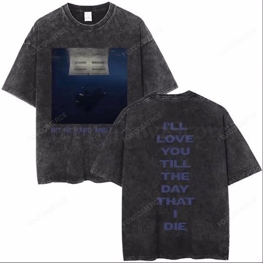 Billie Eilish Vintage Tour Tee 2025 - Hit Me Hard and Soft Pop Music Shirt