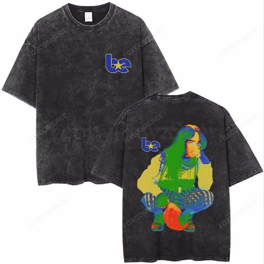 Unisex Graphic Tour Tee 2025 - Hit Me Hard and Soft Billie Eilish T-shirt