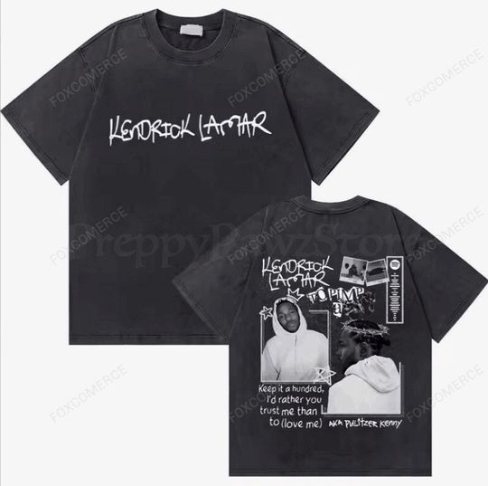 Kendrick Lamar Grand National Tour 2025 Shirt  Washed Vintage SZA Rap Tee, Hip Hop Streetwear