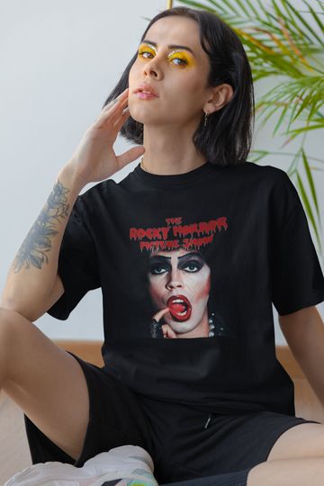 The Rocky Horror Picture Show Unisex Tshirt, The Rocky Horror Show Poster Shirt, 80s Vintage Movie