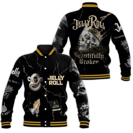 Jelly Roll Son Of A Sinner And His Beautifully Broken Baseball Jacket