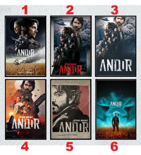 Andor 2025 Movie Poster Wall Art Room Decor Film Poster