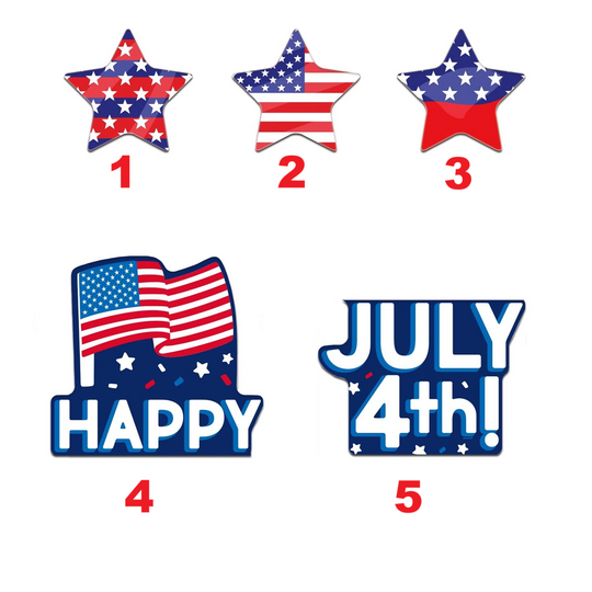 Outdoor Yard Sign Decoration - Memorial Day & 4th of July
