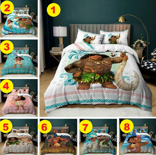 Moana Doona Bedding Set