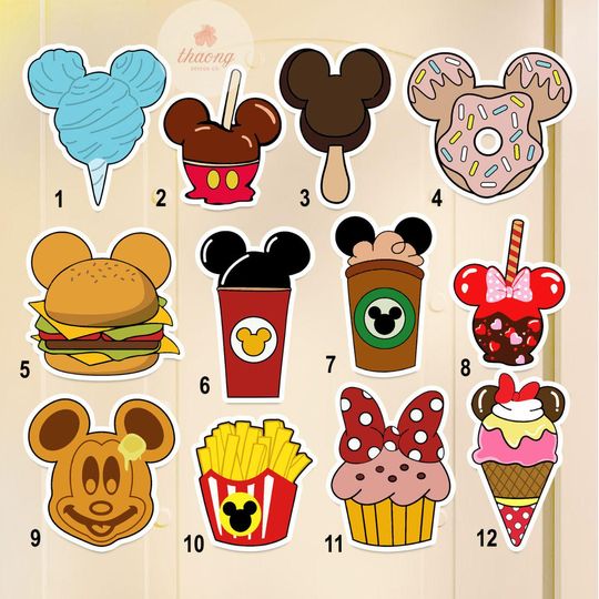 Personalized Disney Snacks Cruise magnet, Mickey snacks lover Cruise vacation magnet Door Decor, Funny Disney Cruise Line magnet