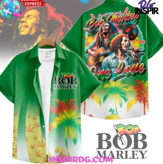 Bob Marley One Love Special Edition 3D Hawaiian Shirt