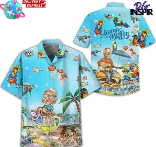 Jimmy Buffett Margaritaville Limited Edition Hawaiian Shirt