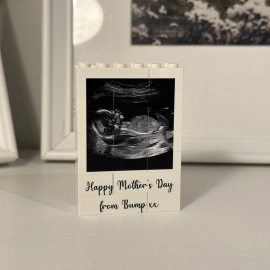 Personalised LEGO Brick Mini Polaroid Style Photo Block, Building Block, Puzzle, Hanging Decoration, Cute, Tiny, Instant Photo, Message