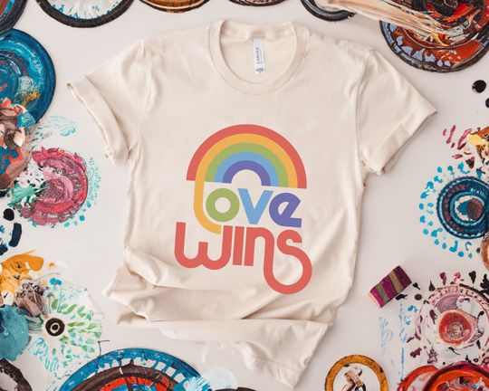 Discover Love Wins Shirt, Rainbow Pride Shirt, Love Wins Shirt, LGBT Shirt, Pride  Tee, Love is Love Shirt, Love Wins T-Shirt, Equality