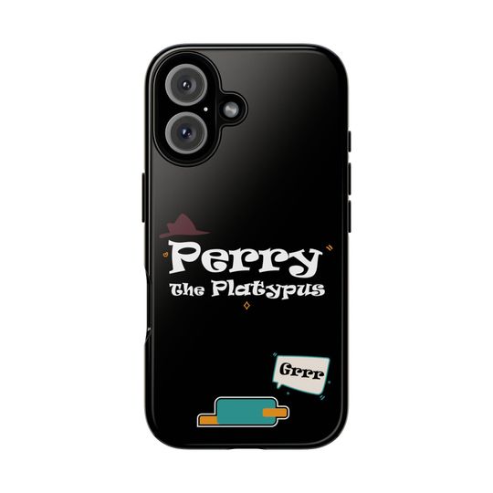 Perry the Platypus iPhone Case for Phineas and Ferb Fans