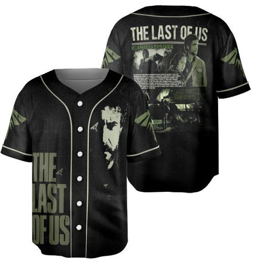Retro The Last of Us Jersey, The Last Of Us Fan Shirt, Game Shirt, Joel And Ellie Jersey