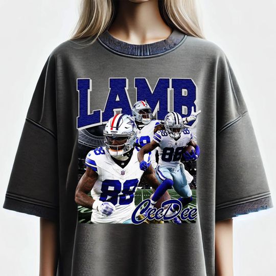 Retro 90s Ceedee Lamb Bootleg Tees