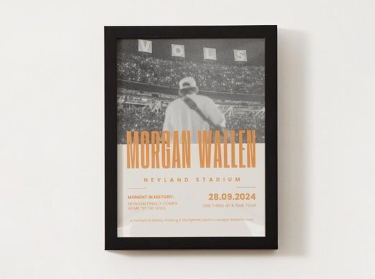 Wallen Western Neyland Stadium Matte Poster