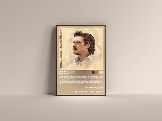 Discover Wallen Western Music Premium Matte Poster