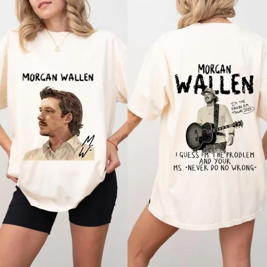 Wallen Western I’m The Problem Tour 2025 T-shirt