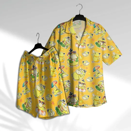Duck Hawaii Hawaiian Shirt Cute Type Aloha Beach Shirt Anime Shirt Gifts