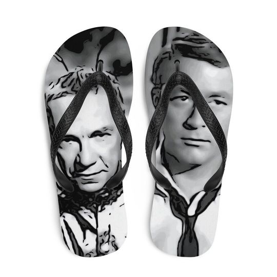 My Favorite Martian Flip Flops