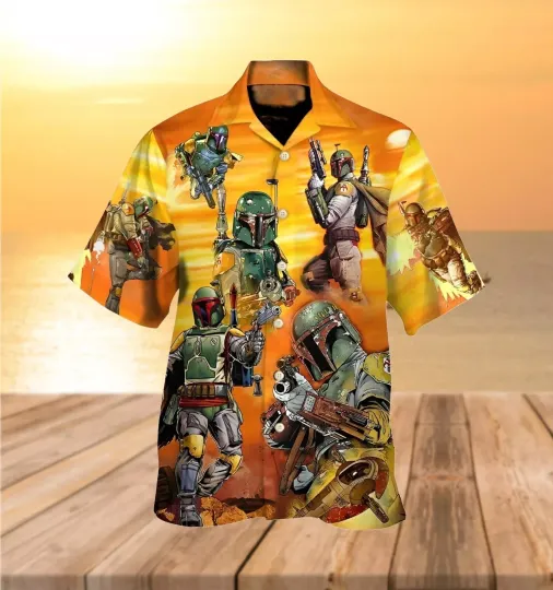 Star Wars I’m A Mandalorian Hawaiian Shirt, Unisex Summer Button Down All Sizes