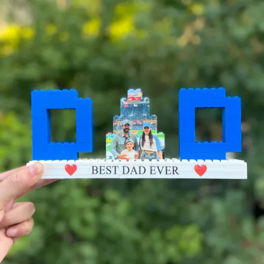 Custom Photo Brick Puzzle – Perfect Father’s Day Gift for Dad