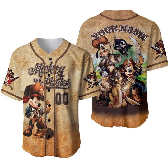 Personalized Disney Cruise Baseball Jersey, Mickey and Friends Disney Cruise Line Family Vacation, Disney Trip Kid Youth Adult Baseball Team