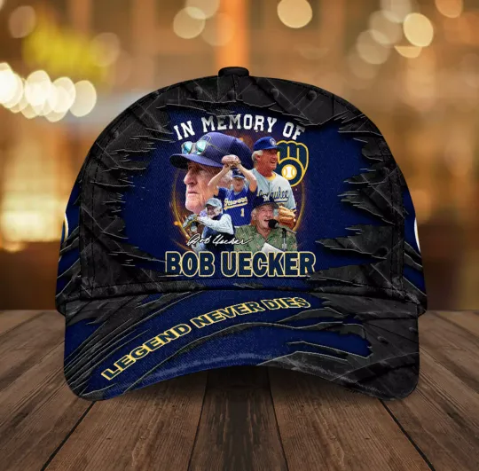 Bob Uecker Legend Never Dies Baseball Cap
