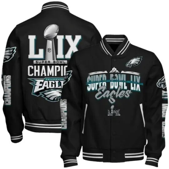 Philadelphia Eagles Super Bowl Lix Champions A Glorious Victory Jacket