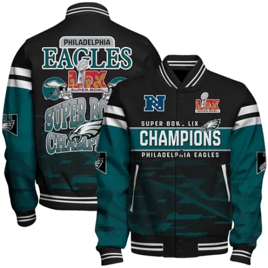 Philadelphia Eagles Super Bowl LIX Champions Jacket