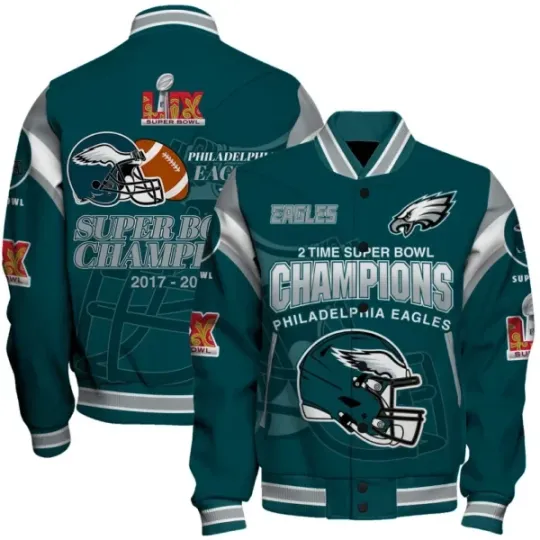 Philadelphia Eagles Super Bowl Lix 2025 Make History Jacket, Fan Gifts