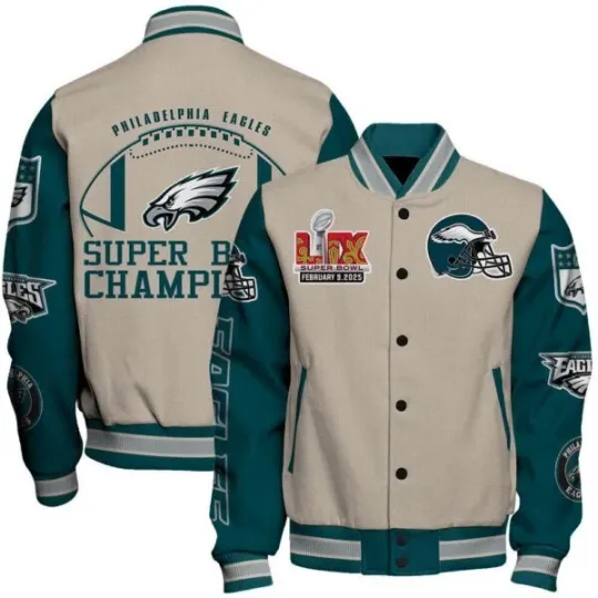 Philadelphia Eagles Super Bowl Lix Lead The Way Jacket, Gift For Fan