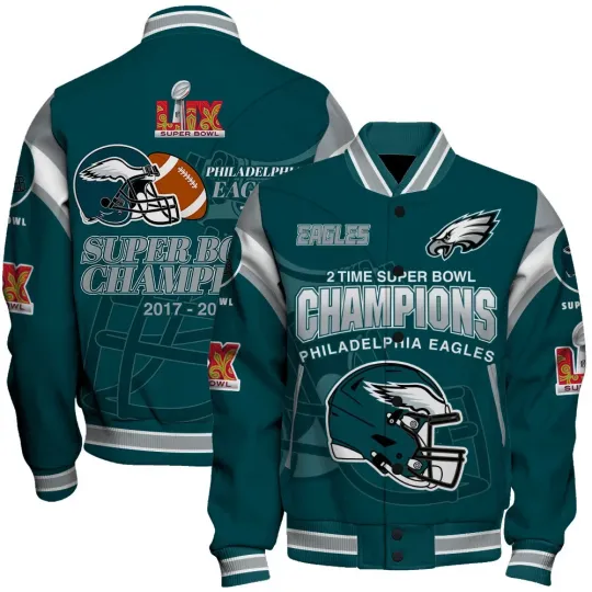 Philadelphia Eagles Super Bowl Lix 2025 Make History Jacket, Fan Gift