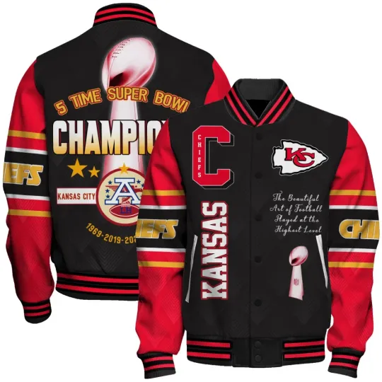 Kansas City Chiefs Super Bowl Lix Champions Explode And Ascend Jacket