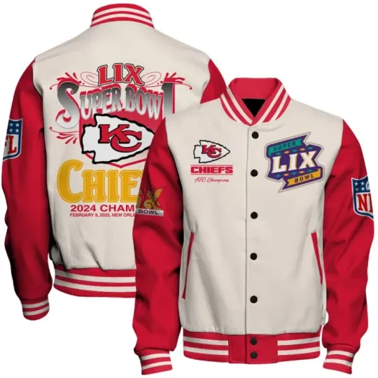 Kansas City Chiefs Super Bowl Lix Celebrate The Victory Jacket