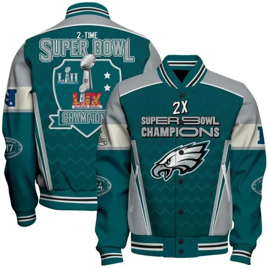 Philadelphia Eagles Super Bowl Lix Champions Wear Your Pride Jacket
