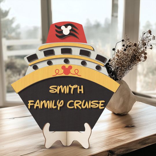 Disney Cruise Ship Custom Wooden Sign, Disney Family Cruise Decor, Disney Cruise Ships Wooden Decor, Perfect Home Decor