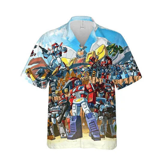 Super Slassic Transformers Robots Gift For Fans Hawaiian Shirt