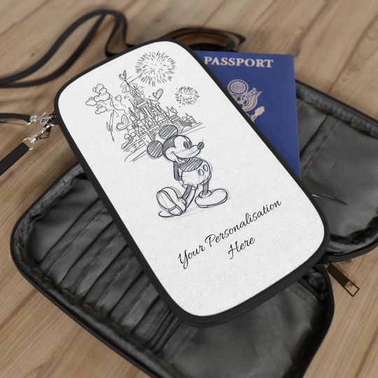 Personalised Disney Castle Mickey Mouse