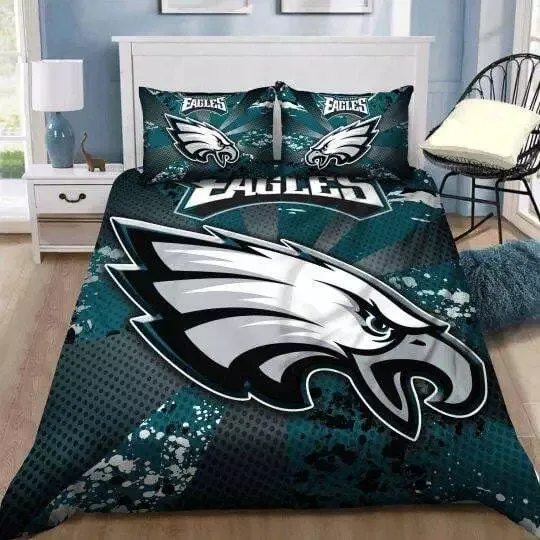 football Football Philadelphia Eagles Bedding Sets, Super Bowl Champions