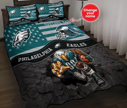 Bedding Set For Fan/Philadelphia Eagles-Bedding Gift For Fans