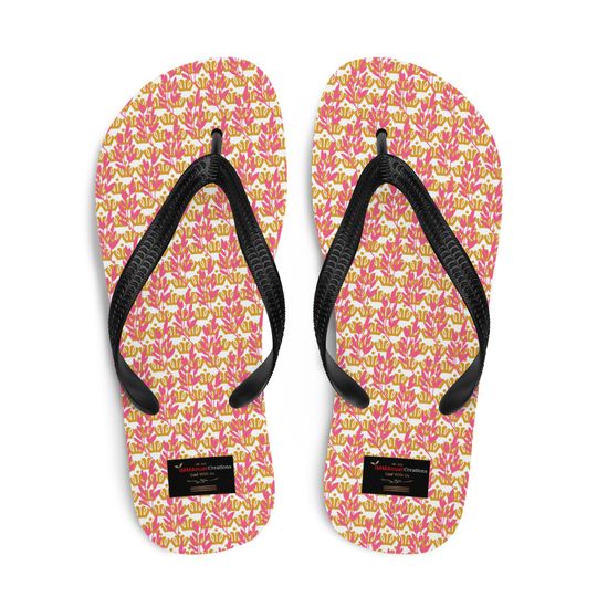 iMMAnuel Creations Light Pink Flip-Flops