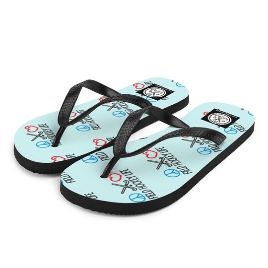 Hockey Life Flip-Flops